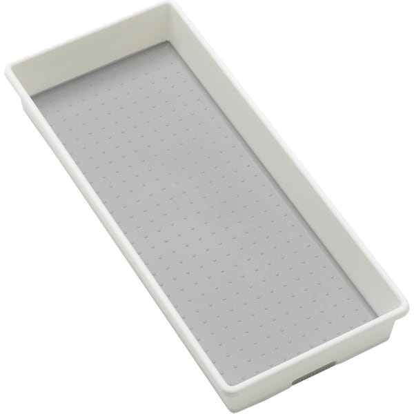 Madesmart Large Bin Non-slip Feet Home/Kitchen Organiser 39x17cm White RECT