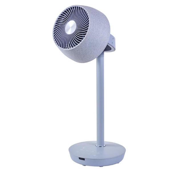 Ausclimate Ecosmart Pedestal Air Circulator Stone Grey