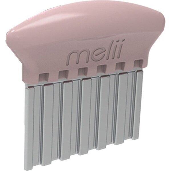 3pc Melii Luxe Girl Crinkle Cutters Assorted Blades Wavy Slicer Kitchen Tool