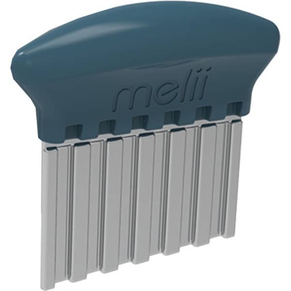 3pc Melii Luxe Boy Crinkle Cutters Assorted Blades Wavy Slicer Kitchen Tool