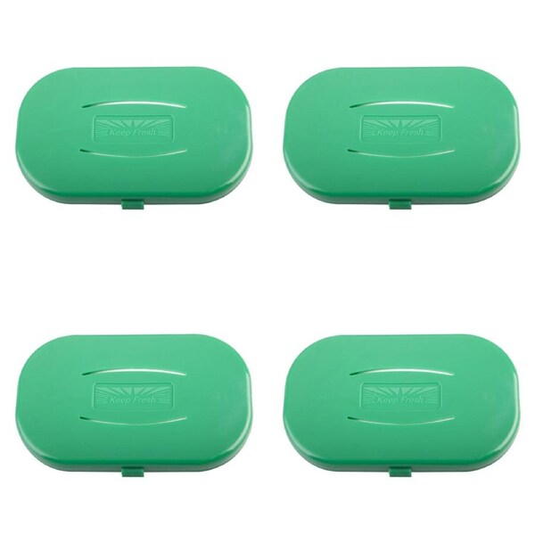 4x Keep Fresh Fruit/Vegetable Saver Sealer Food Storage Container Container