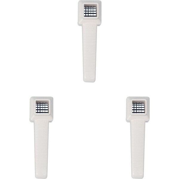 3x Krisk Julienne Vegetables Slicer/Cutter Kitchen Cooking Accessories White