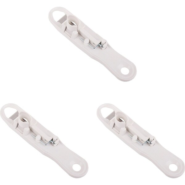 3x Krisk Bean S/Steel Blade Slicer/Shredder Kitchen Cooking Utensils/Tools WHT