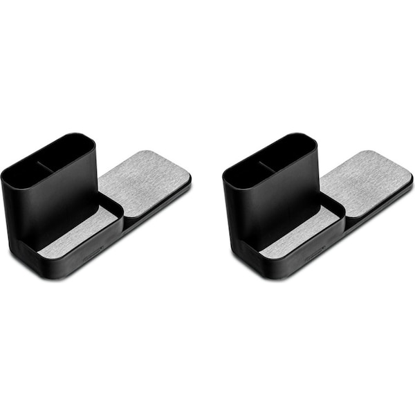 2x Madesmart Drying Stone Sink Station Home/Kitchen Organiser 22x10cm Rectangle