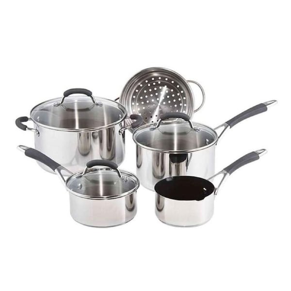 Raco Reliance Stainless Steel/Nonstick Induction 5 Piece Cookware Set