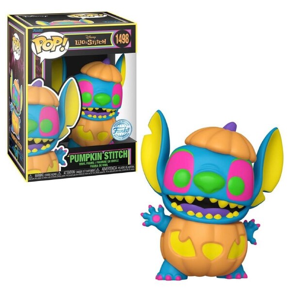 Lilo and Stitch Pumpkin Stitch Blacklight Funko POP! Vinyl