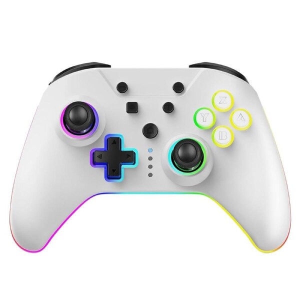 Armor3 NuRival Wireless Hall Effect Stick Game Controller For Switch (White)