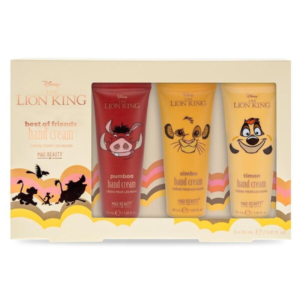 Mad Beauty Disney Lion King Hand Cream Trio