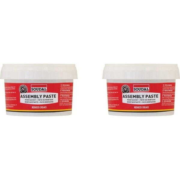 2x Soudal Bike/Bicycle Moving Parts Assembly Paste Cycling Maintenance 200ml