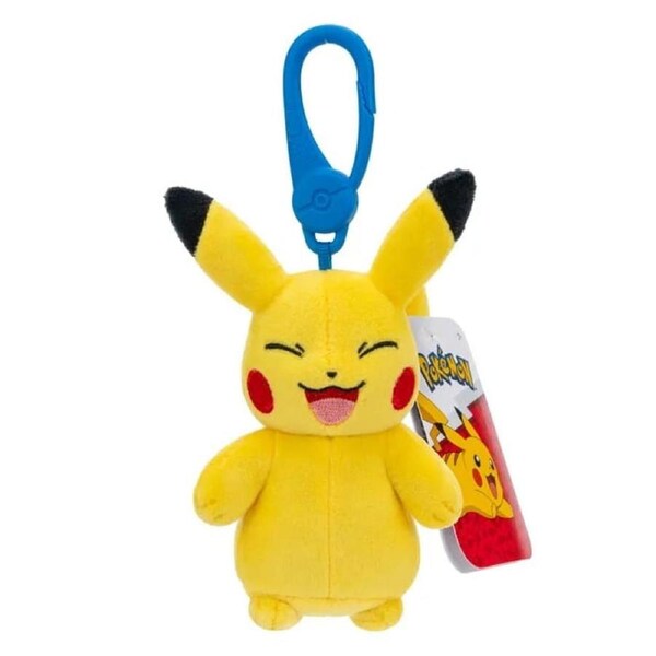 Pokemon Pikachu Clip-On Plush
