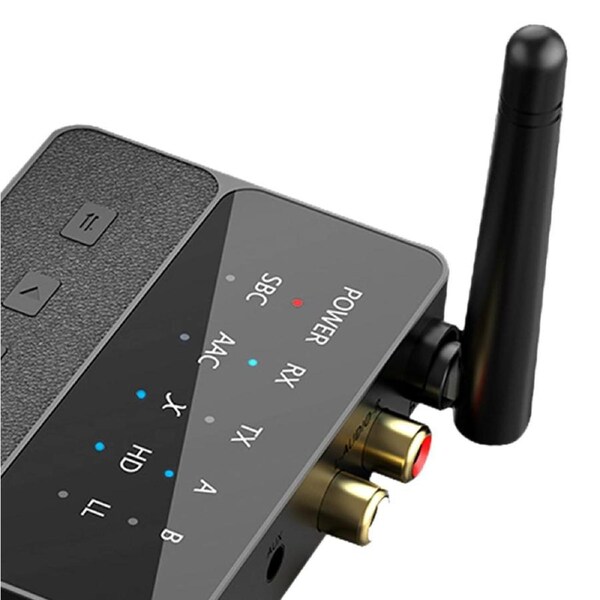 Audio Receiver Transmitter V5.3 Portable AUX Adapter for Home Laptop Speaker