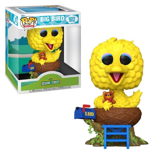 Sesame Street Big Bird Deluxe Funko POP! Vinyl