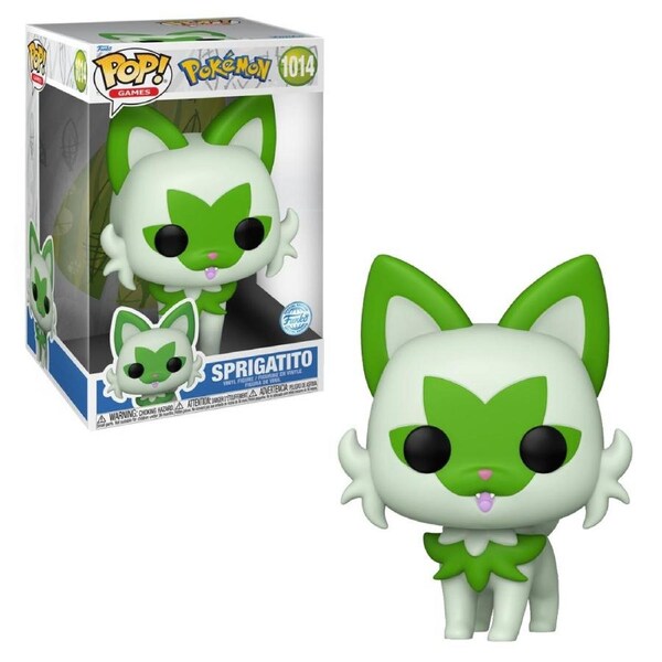 Pokemon Sprigatito Jumbo 10 inch Funko POP! Vinyl
