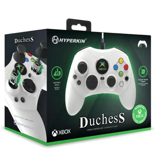 Hyperkin DuchesS Wired Controller for Xbox/PC (White)