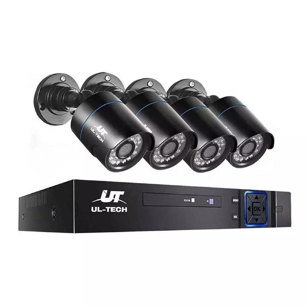 CCTV System Home Camera DVR 1080P Outdoor Day Night Long Range
