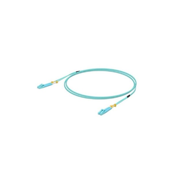 Ubiquiti MultiMode 10 Gbps OM3 Duplex LC Cable, 1m Length, Single Unit,10 Gbps Throughput, LC-LC Connector, 2Yr Warr