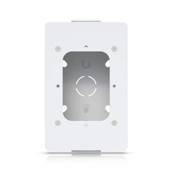 Ubiquiti Reader Junction Box,White, For UniFi Access Readers & Intercom Viewers, Support Flat Surface Mounting & Attachment to 3/4" Conduit, 2 Yr Warr