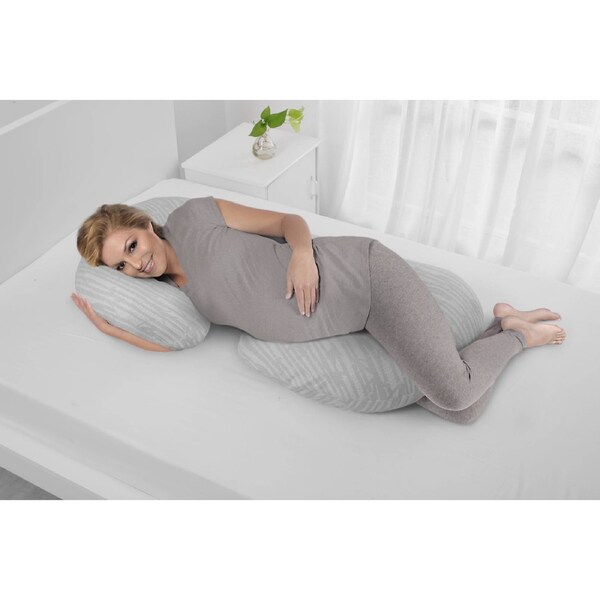 Dreamaker Bamboo Covered C Shape Maternity Pillow