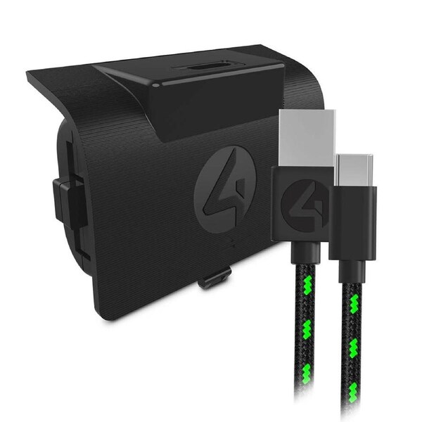 4Gamers XBOX Play & Charge Kit - Black