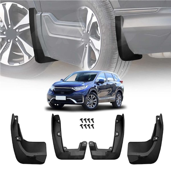 Mud Flaps Splash Guards for Honda CRV CR-V RM SUV 2012-2017 Mudguard Fender Front and Rear Set of 4