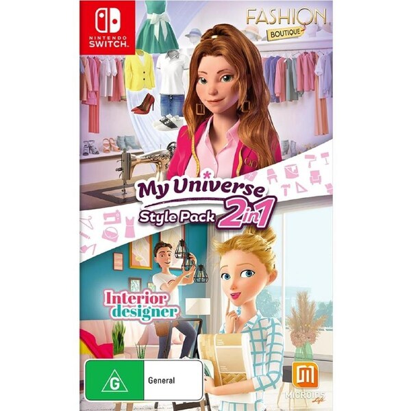 My Universe: Style Pack 2-in-1 (Fashion Boutique + Interior Designer)