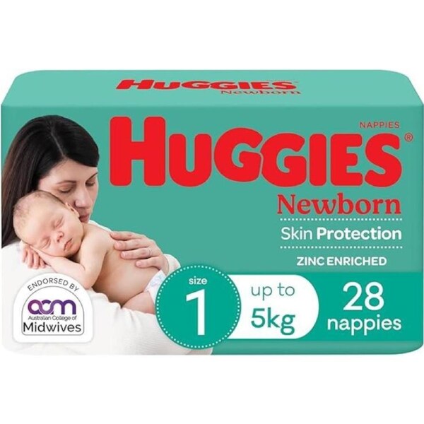 Huggies Ultimate Nappy Newborn 28