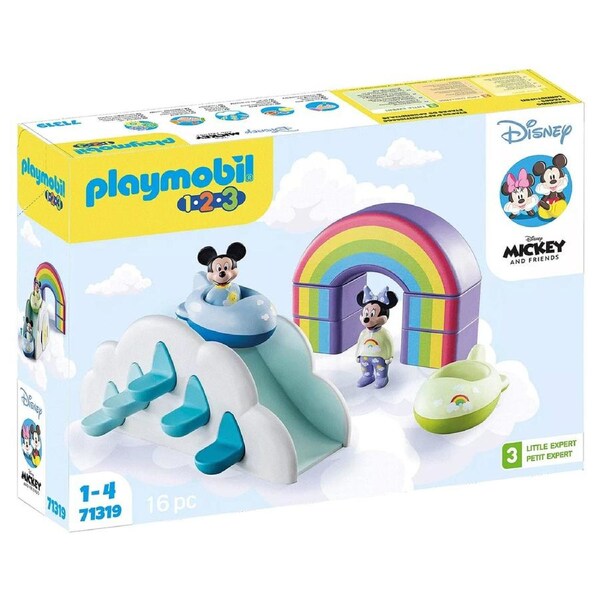 Playmobil Junior 123 Disney Mickey and Minnie's Cloud Home (71319)