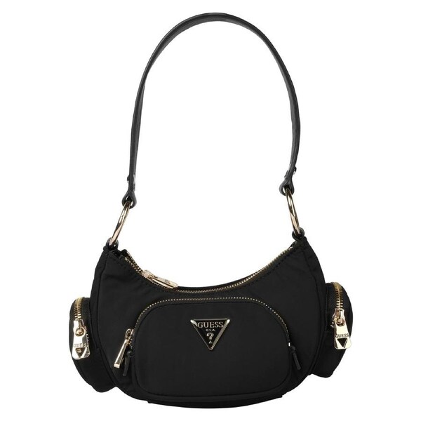 Guess Women's Eco Gemma Mini Shoulder Bag Black