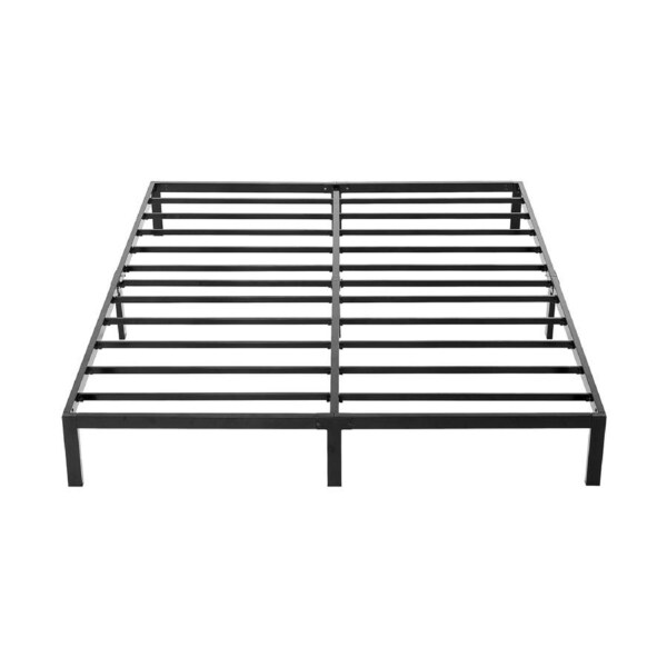 King Full Metal Bed Frame Base – Sturdy Steel Bed Base for Australian Mattress