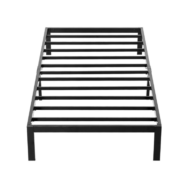 Single Full Metal Bed Frame Base – Sturdy Steel Bed Base for Australian Mattress