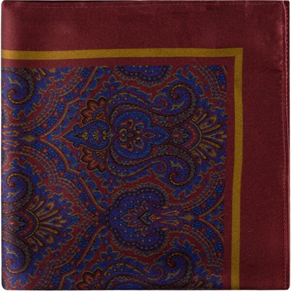 Simon Carter Mens Classic Printed Pocket Square Soft Silk Handkerchief/Hanky