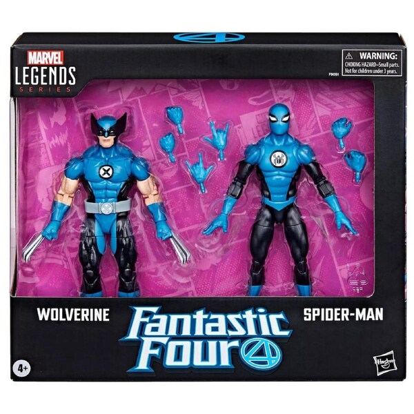 Marvel Legends Series: Wolverine and Spider-Man