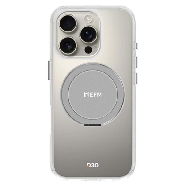 EFM Alta MagSafe D3O Bio Case (Suits iPhone 16 Pro) - Clear