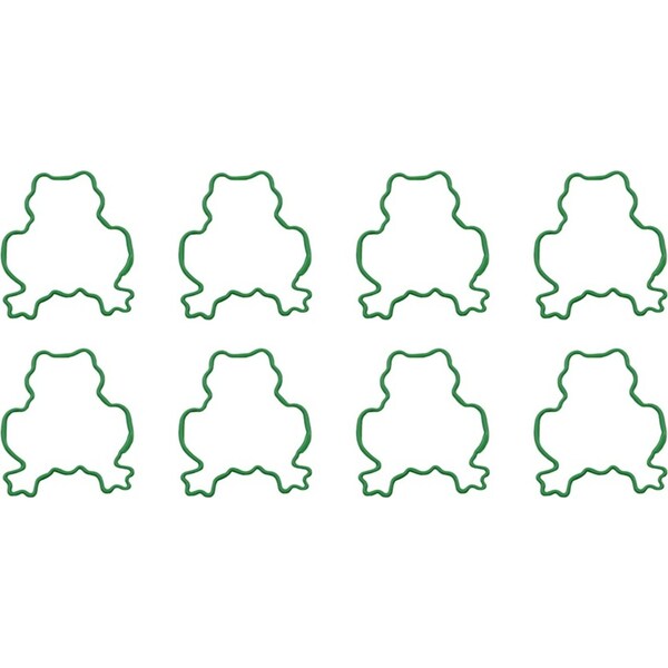 8x R&M Frog Cookie Cutter Polyresin Coated Steel Biscuit Bake Mould 7.6cm Green