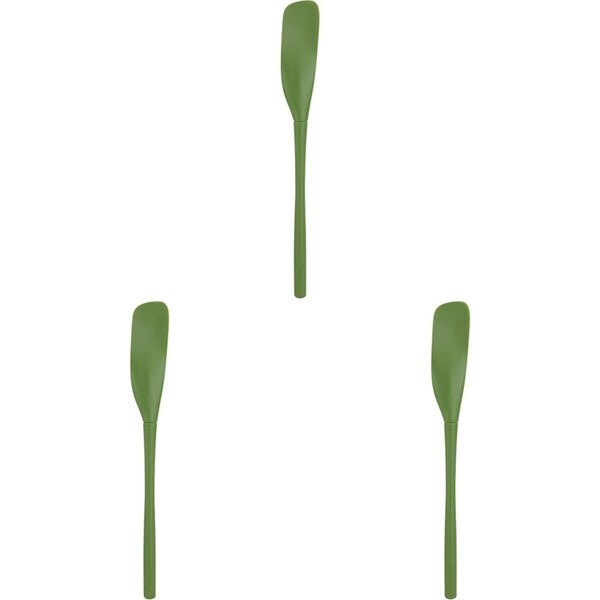 3x Tovolo Flex-Core All Silicone/Nylon Jar Scraper Cooking Baking Utensil Pesto