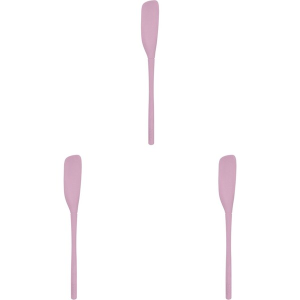 3x Tovolo Flex-Core All Silicone/Nylon Jar Scraper Cooking Utensil Pink Sorbet