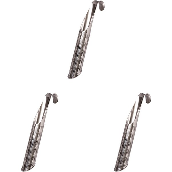 3x Teaology Stainless Steel Tea Stick Infuser Strainer/Filter Drink Maker SLVR