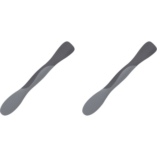 2x Tovolo Silicone Large Scoop & Spread Jam/Butter/Cheese Spreader 28cm CHRCL