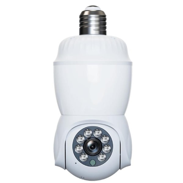 Mini Wireless WiFi Light Bulb Camera Security Camera