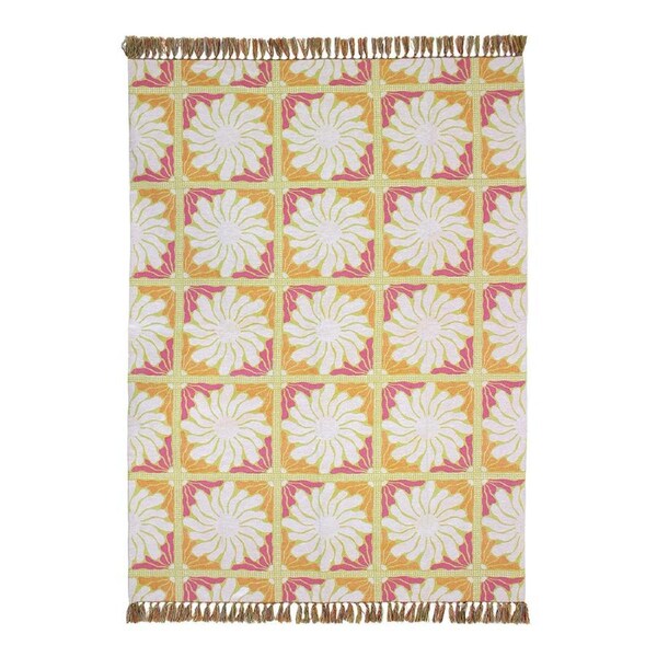 Zinnia Throw Blanket Sorbet