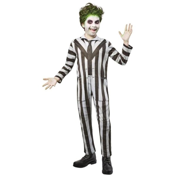 Beetlejuice Beetlejuice Child Costume Size L 9-10 Years