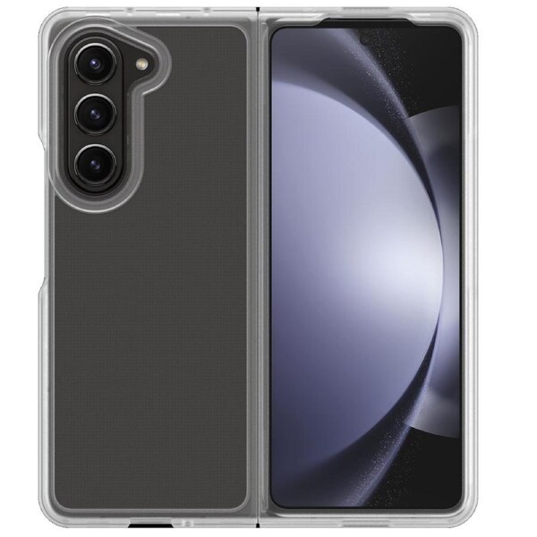 OtterBox Thin Flex Samsung Galaxy Z Fold6 5G (7.6') Case Clear - (77-95810), Antimicrobial, DROP+ Military Standard, Raised Edges,Hard Case,Soft Edges