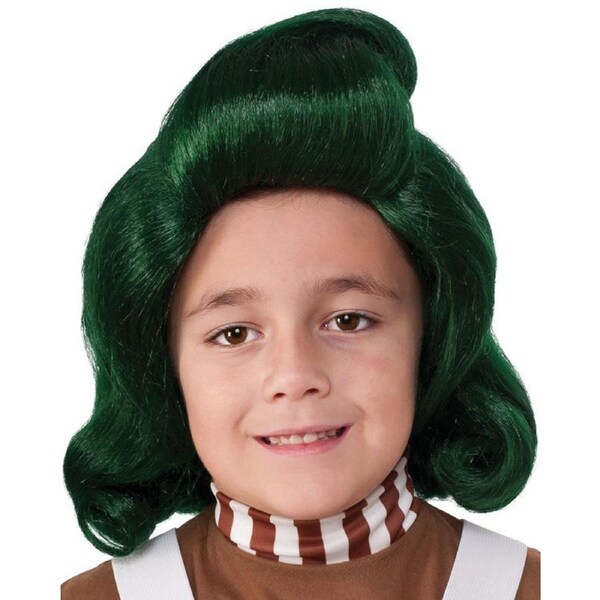 Oompa Loompa Green Kids Wig