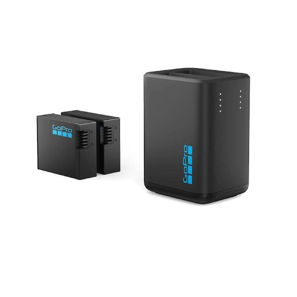 GoPro Official Hero13 Dual Charger + Battery Twin Pack