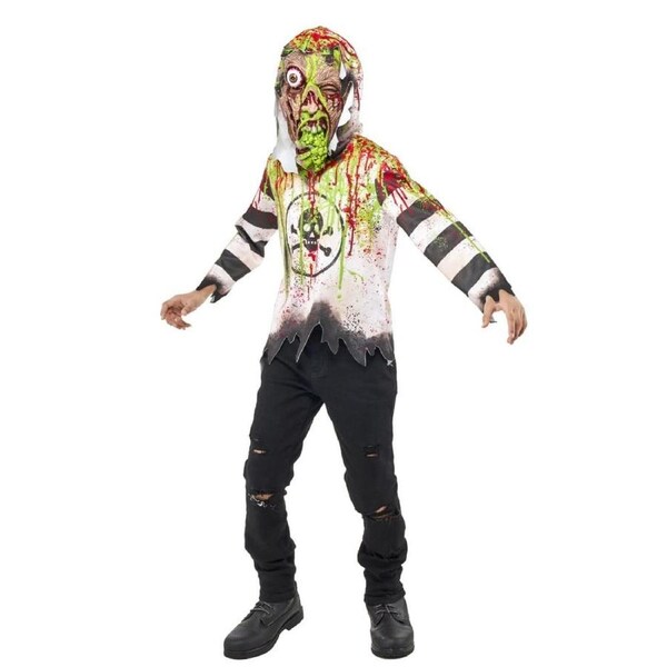 Toxic Kid Child Costume Size L 8-10 Years
