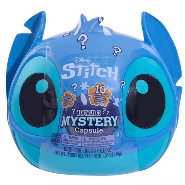 Disney Lilo and Stitch Stitch Jumbo Mystery Capsule