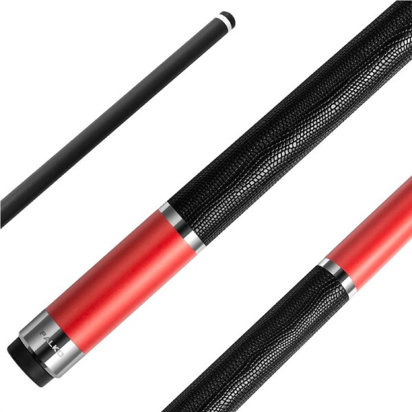 Grafex Gladiator Carbon Fibre Pool Snooker Billiard Cue Red 12.5mm Tip