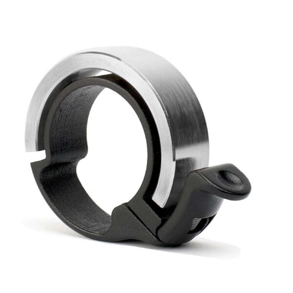 Knog Oi Classic Designer Multi-Tone Silver Bicycle Bell
