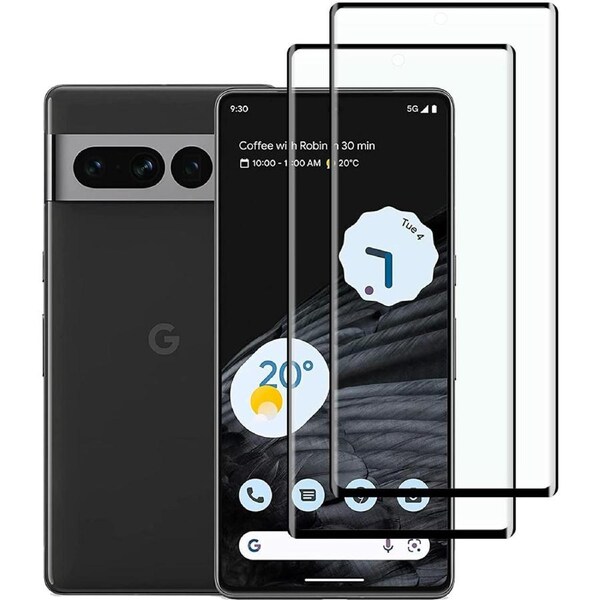 2PCS Google Pixel 7 Pro Screen Protector Tempered Glass For Google Pixel 7 Pro 5G