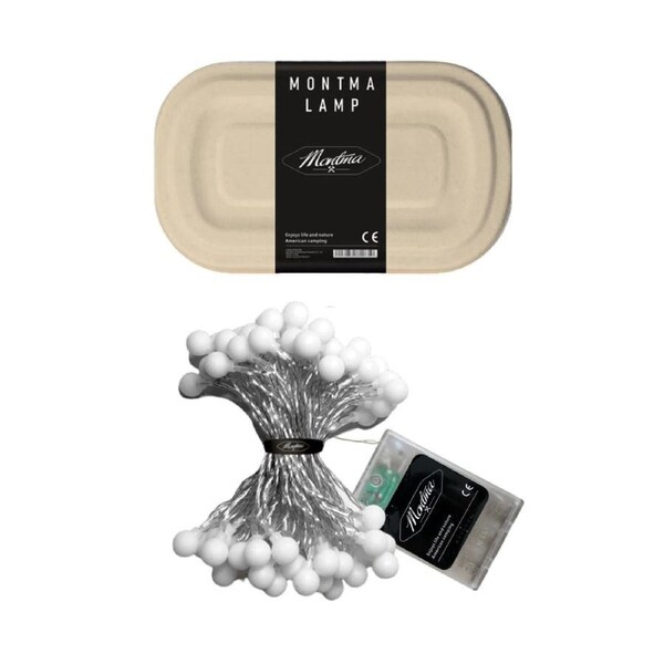 Montma Battery Powered Waterproof LED String Fairy Lights 10m